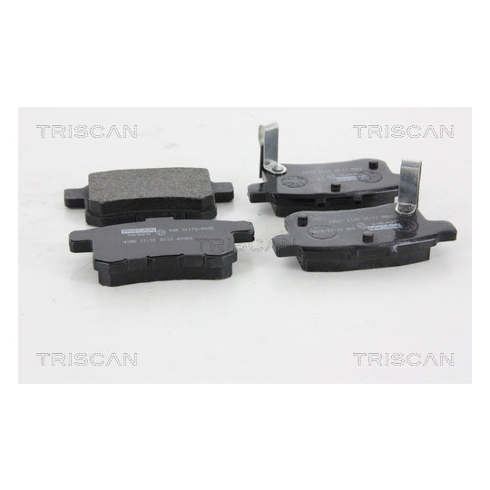 Triscan Brake Pad Set, disc brake to suit Honda