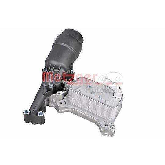 Metzger Housing, oil filter to suit Mercedes-Benz
