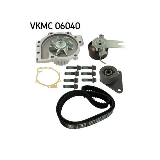 Skf Water Pump & Timing Belt Set to suit Ford, Renault, Volvo