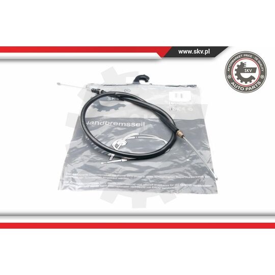 Esen Skv Cable, parking brake to suit Renault, Renault Trucks