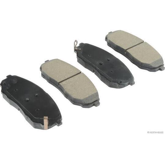Herth+Buss Jakoparts Brake Pad Set, disc brake to suit Hyundai, Kia