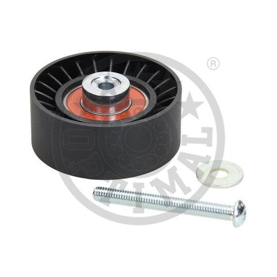 Optimal Deflection/Guide Pulley, v-ribbed belt to suit Ford