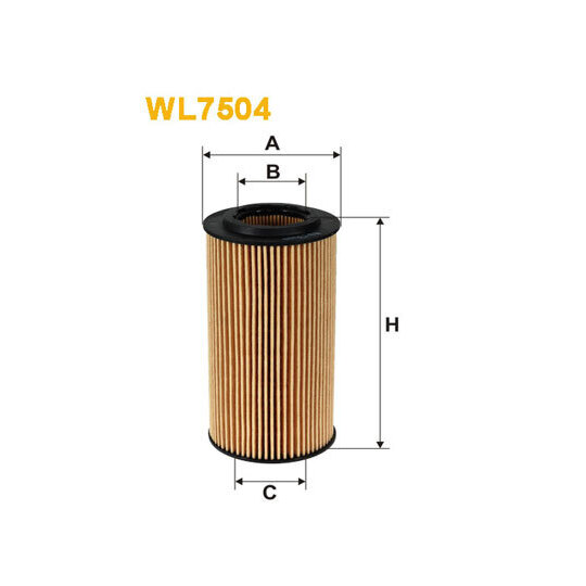 Wix Filters Oil filter to suit Jcb, Ktm, VAG