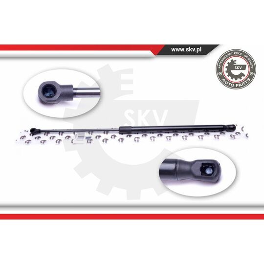 Esen Skv Gas Spring, boot-/cargo area to suit Ford