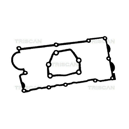 Triscan Gasket Set, cylinder head cover to suit BMW