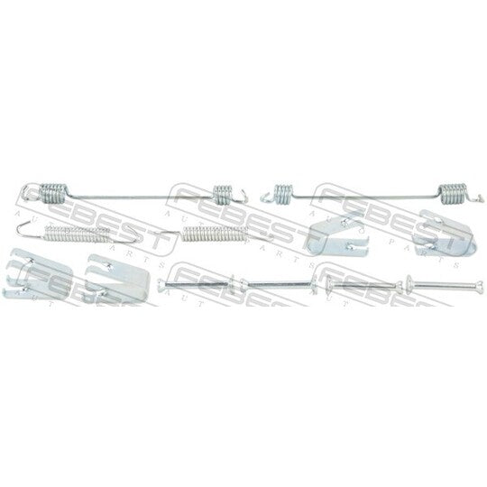 Febest Accessory Kit, parking brake shoes to suit Ford, Mazda