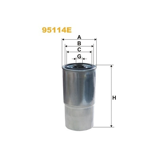 Wix Filters Fuel filter to suit Renault Trucks
