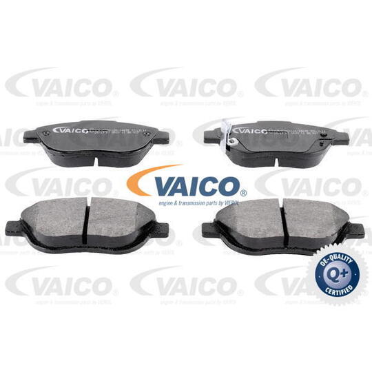 Vaico Brake Pad Set, disc brake to suit Fiat, Chevrolet, Opel