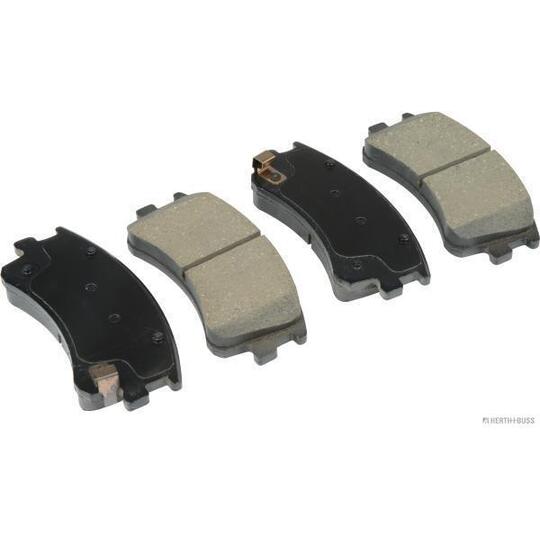 Herth+Buss Jakoparts Brake Pad Set, disc brake to suit Mazda