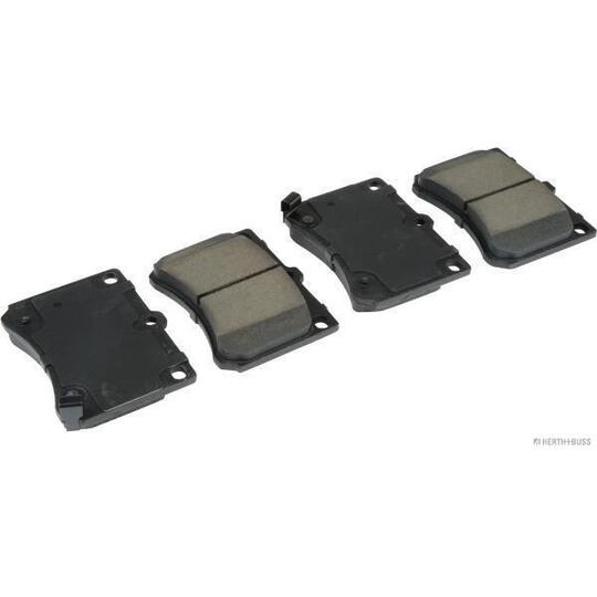 Herth+Buss Jakoparts Brake Pad Set, disc brake to suit Mazda