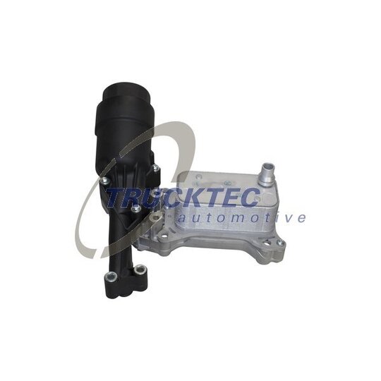 Trucktec Automotive Oil Cooler, engine oil to suit Mercedes-Benz