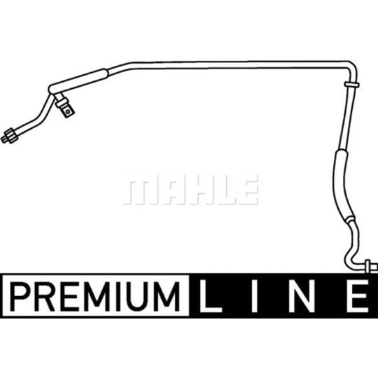 Mahle High Pressure Line, air conditioning to suit Ford