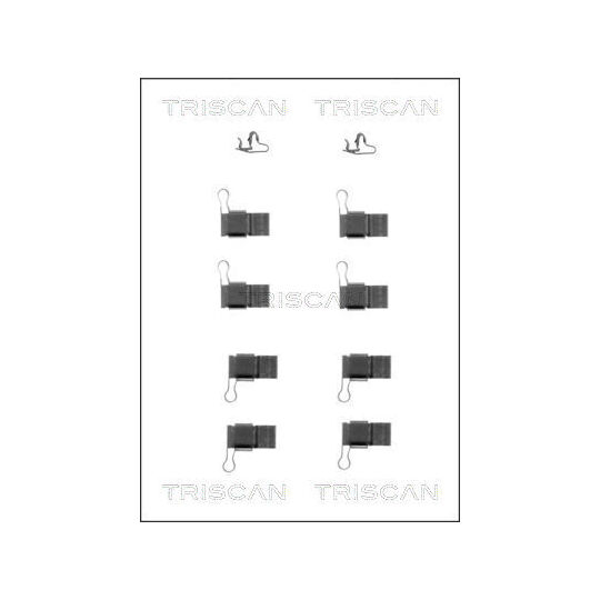 Triscan Accessory Kit, disc brake pad