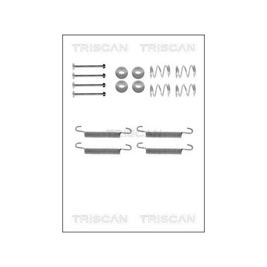 Triscan Accessory Kit, parking brake shoes