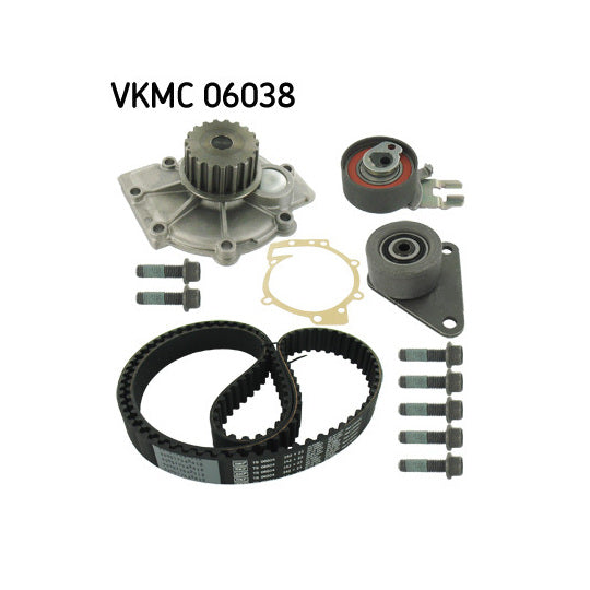 Skf Water Pump & Timing Belt Set to suit Ford, Renault, Volvo