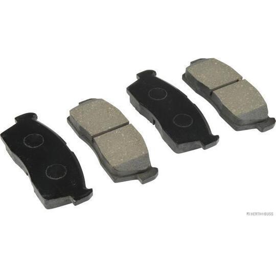 Herth+Buss Jakoparts Brake Pad Set, disc brake to suit Mitsubishi, Peugeot, Citroën