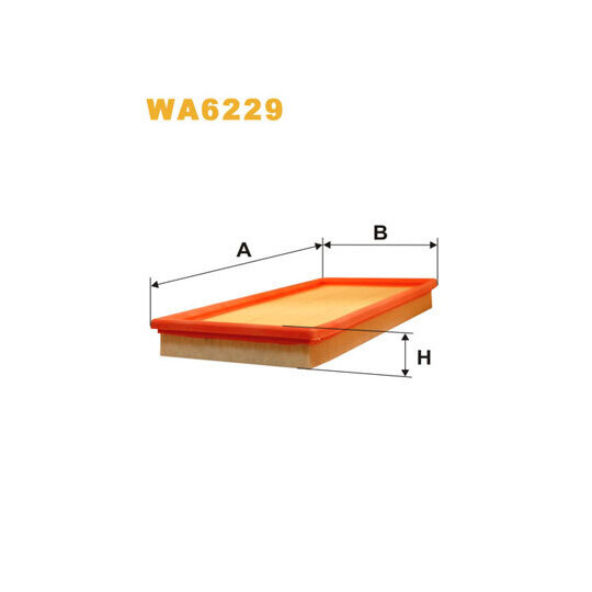 Wix Filters Air filter to suit Ford, Volvo