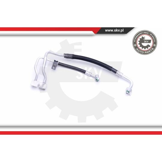 Esen Skv High Pressure Line, air conditioning to suit Ford