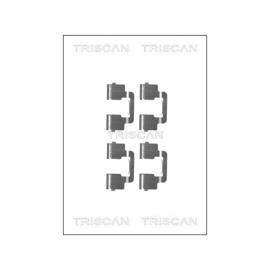 Triscan Accessory Kit, disc brake pad