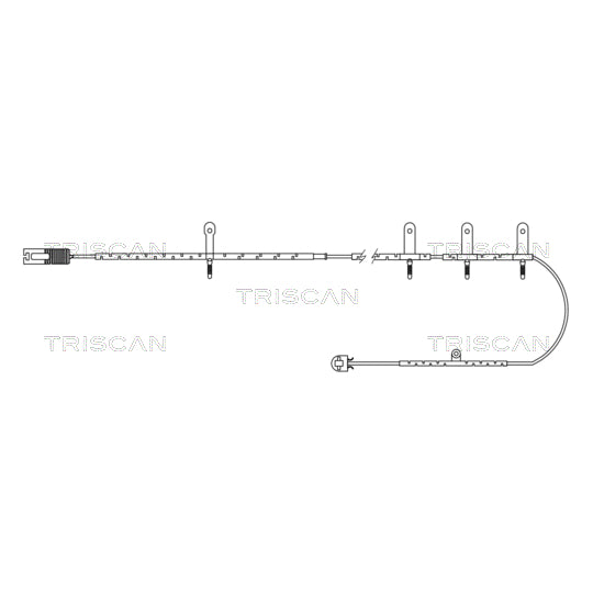 Triscan Warning Contact, brake pad wear to suit Mini