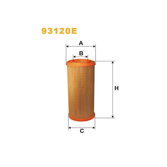 Wix Filters Air filter to suit Iveco