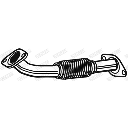 Walker Corrugated Pipe, exhaust system to suit Ford