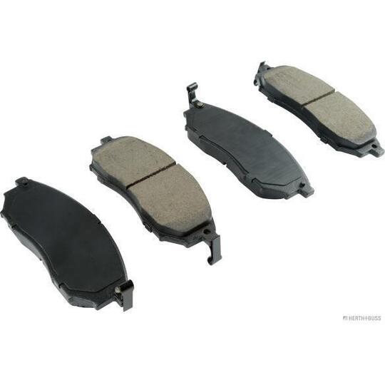 Herth+Buss Jakoparts Brake Pad Set, disc brake to suit Mitsubishi, Nissan, Renault