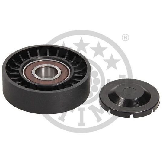 Optimal Tensioner Pulley, v-ribbed belt to suit Ford, Volvo