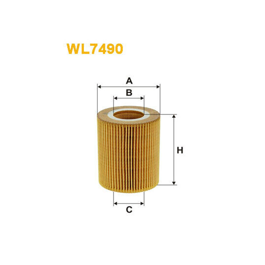 Wix Filters Oil filter to suit Ford, Peugeot, Citroën
