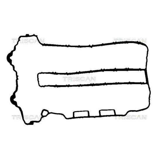 Triscan Gasket, cylinder head cover to suit Chevrolet, Opel, Perkins