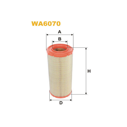 Wix Filters Air filter to suit Iveco