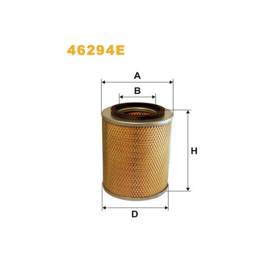Wix Filters Air filter to suit Ahlmann, Claas, Deutz