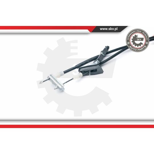 Esen Skv Cable, parking brake to suit Ford