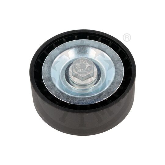 Optimal Deflection/Guide Pulley, v-ribbed belt to suit Ford