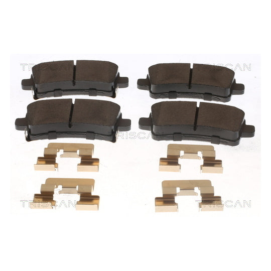 Triscan Brake Pad Set, disc brake to suit Chevrolet, Opel, Vauxhall