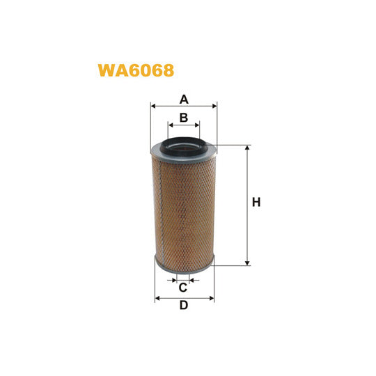 Wix Filters Air filter to suit Mercedes-Benz