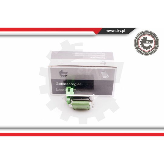 Esen Skv Resistor, Interior Blower to suit Ford, Audi, VW