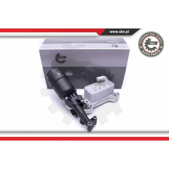 Esen Skv Oil Cooler, engine oil to suit Mercedes-Benz, Jeep, Dodge