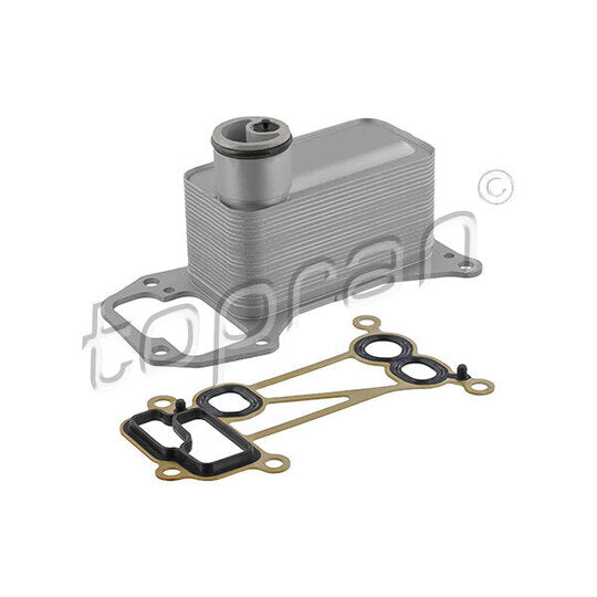 Topran Oil Cooler, engine oil to suit BMW