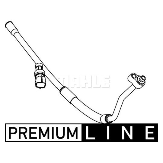 Mahle High Pressure Line, air conditioning to suit Ford