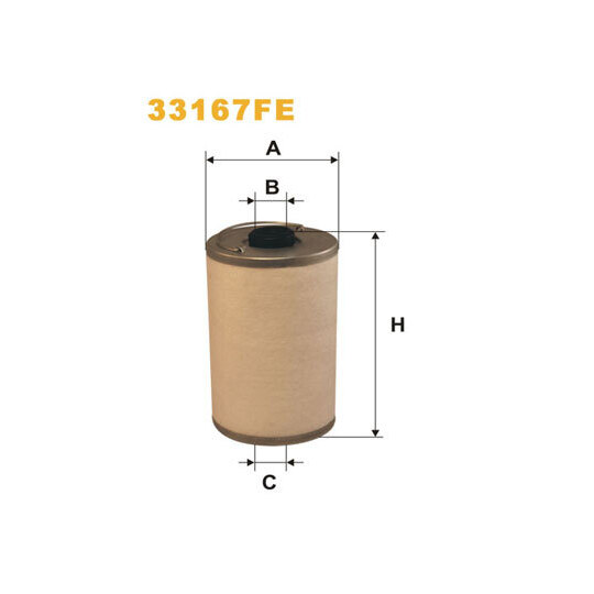 Wix Filters Fuel filter to suit Ford, Mercedes-Benz, Case