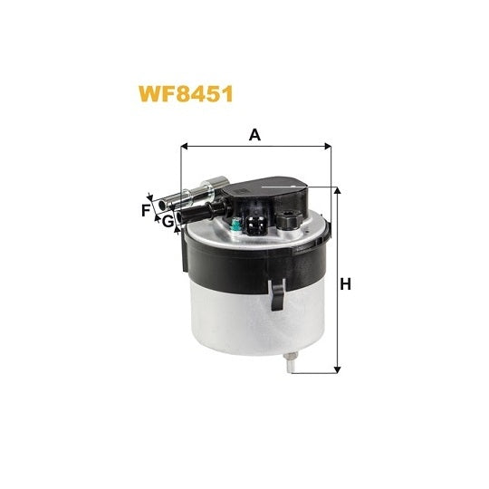 Wix Filters Fuel filter to suit Ford, Mazda, Volvo