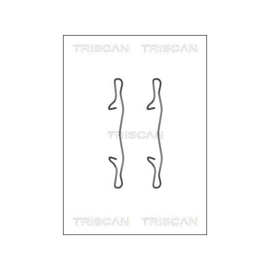 Triscan Accessory Kit, disc brake pad