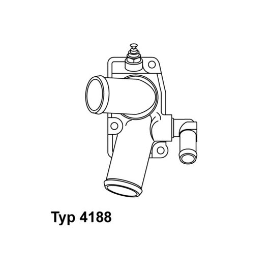Borgwarner (Wahler) Thermostat, coolant to suit Opel, Vauxhall