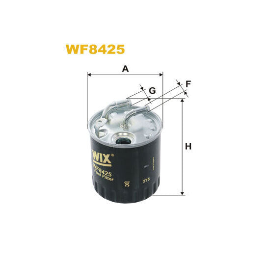 Wix Filters Fuel filter to suit Mercedes-Benz