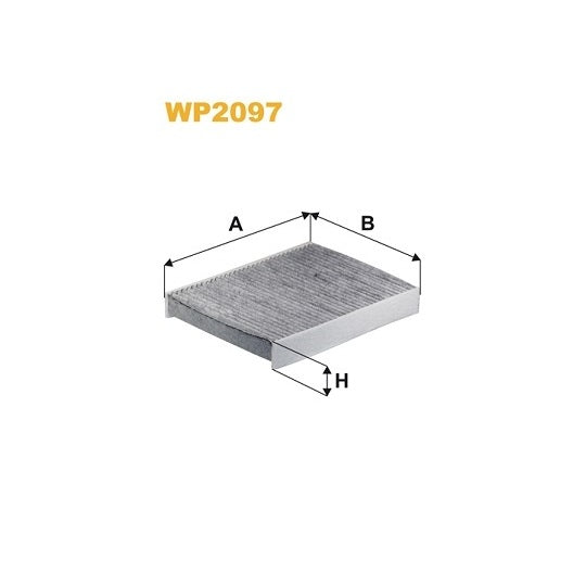 Wix Filters Filter, interior air to suit Ford, Volvo