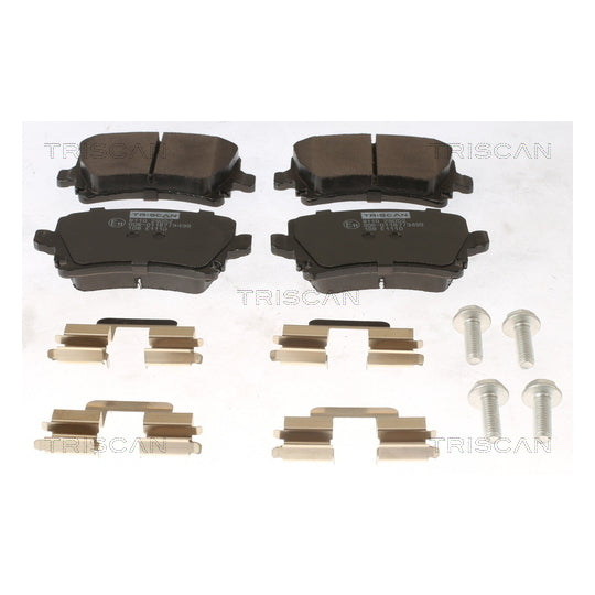 Triscan Brake Pad Set, disc brake to suit Audi, VW, Seat