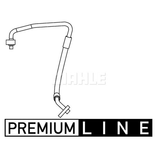 Mahle High Pressure Line, air conditioning to suit Ford