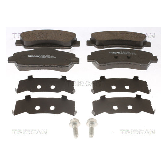 Triscan Brake Pad Set, disc brake to suit Peugeot, Citroën