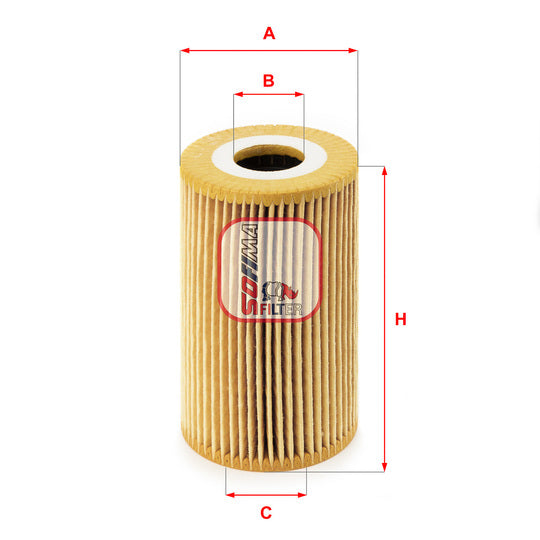 Sofima Oil filter to suit BMW